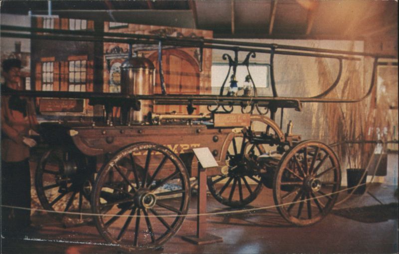 The Exempt 1885 Jeffers Mahogany Side-Stroke Pumper