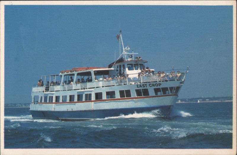 M/V EAST CHOP Hy-Line Vista Cruiser Hyannis MA Massachusetts