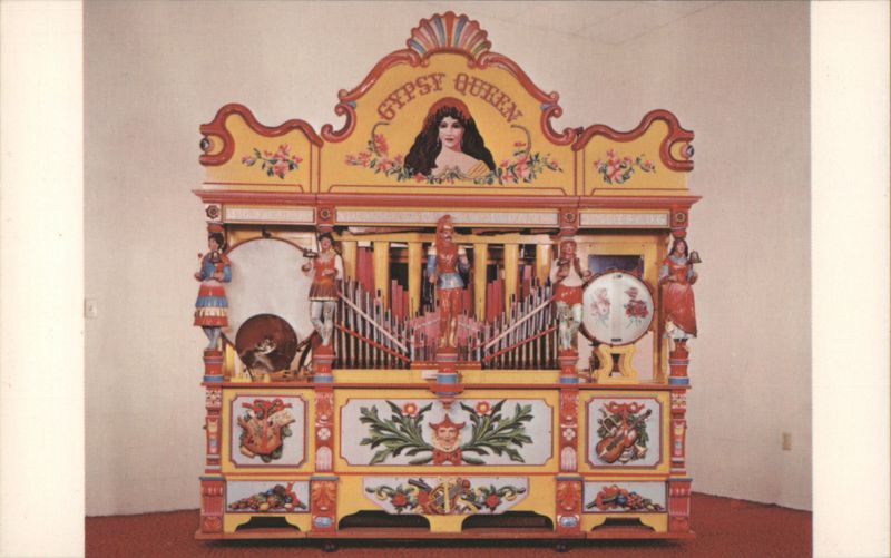Gypsy Queen Gasparini Organ with Hand-Carved Figures Sarasota Florida