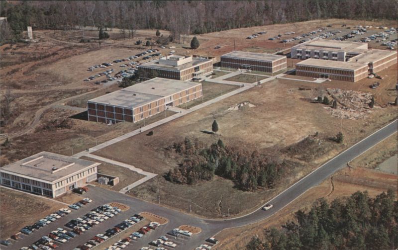 University of N. C. at Charlotte Aerial View Campus North Carolina