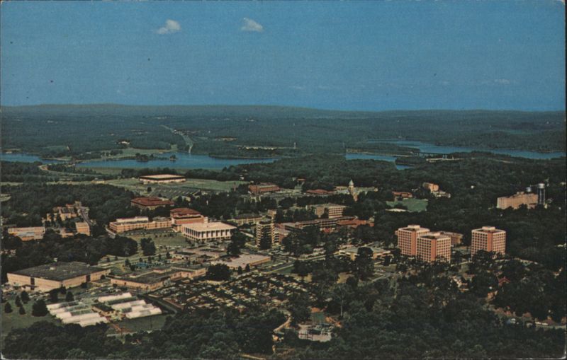 Aerial View of Clemson University Campus, SC South Carolina