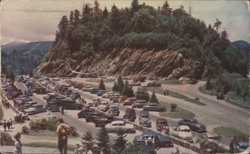 Newfound Gap Parking Area, Great Smoky Mountains National Park North Carolina