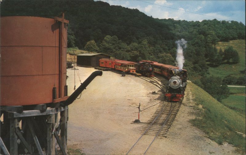 Tweetsie Railroad, Locomotives Tweetsie & Yukon Queen, Rail Yard Blowing Rock North Carolina