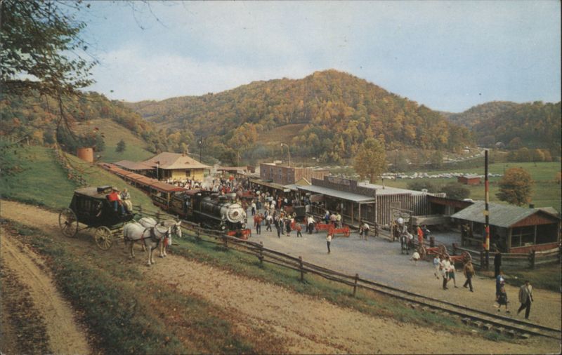 Tweetsie Railroad, Blowing Rock, NC, Station Area, Western Town North Carolina