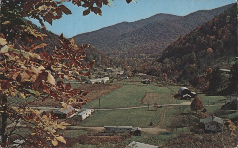 Fall Colors Maggie Valley NC, Mountain Valley View North Carolina