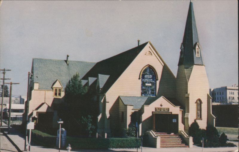 First Baptist Church, The Church Built From One Tree Santa Rosa California