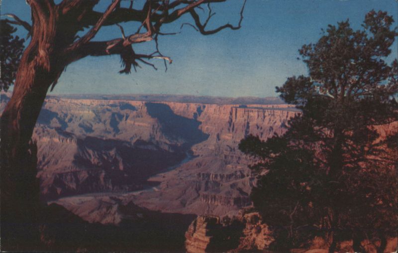 Grand Canyon Desert View, Colorado & Little Colorado Rivers Arizona