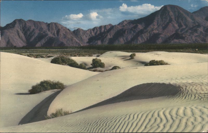 Southern California Sand Dunes, Palm Springs Coachella Valley