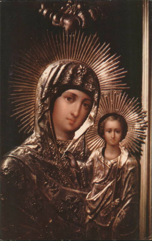 Madonna and Child, St. Michael's Cathedral, Sitka, AK Alaska