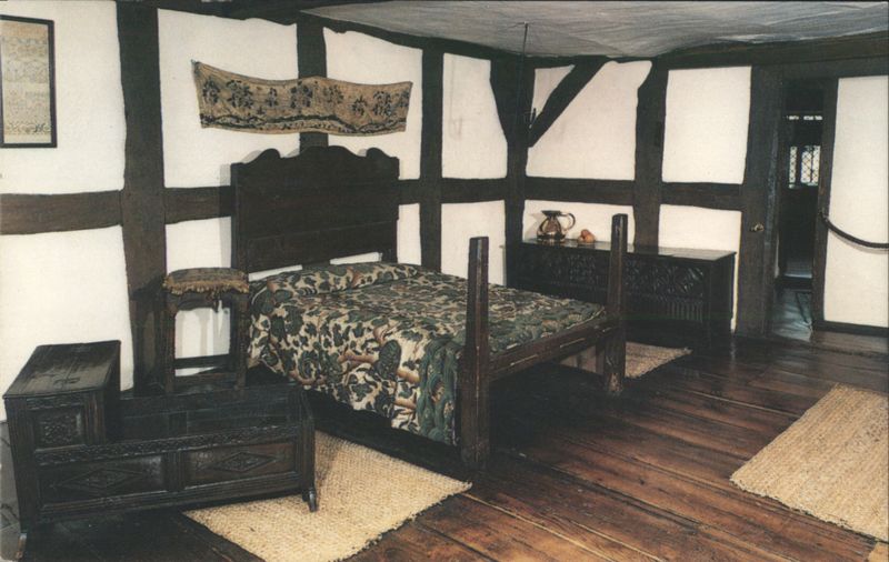 The Birthroom, Shakespeare's Birthplace, Stratford-upon-Avon England
