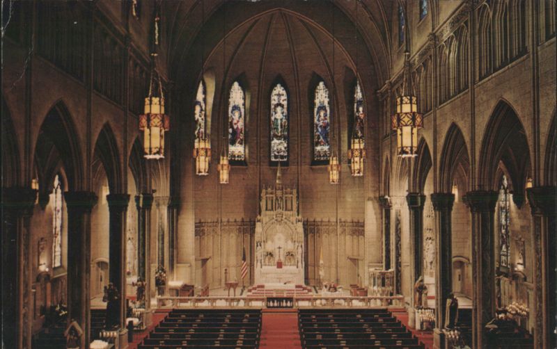 Interior, St. Patrick's Church, San Francisco California
