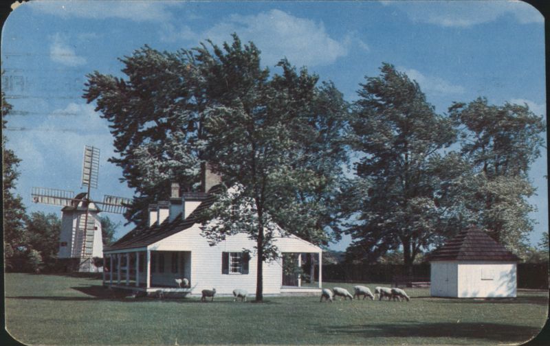 Susquehanna House & Cape Cod Windmill, Greenfield Village Dearborn Michigan