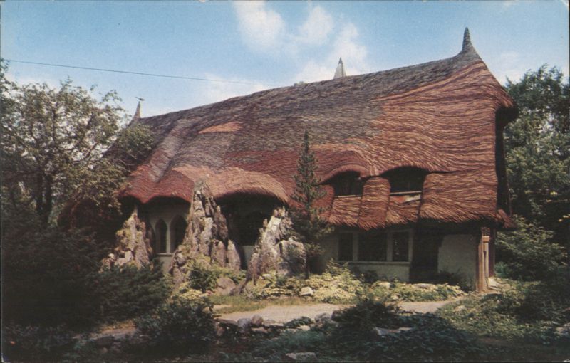 Gingerbread House, Tyringham Galleries, MA Massachusetts
