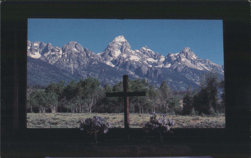 Chapel of the Transfiguration, Grand Tetons, Jackson, WY Wyoming