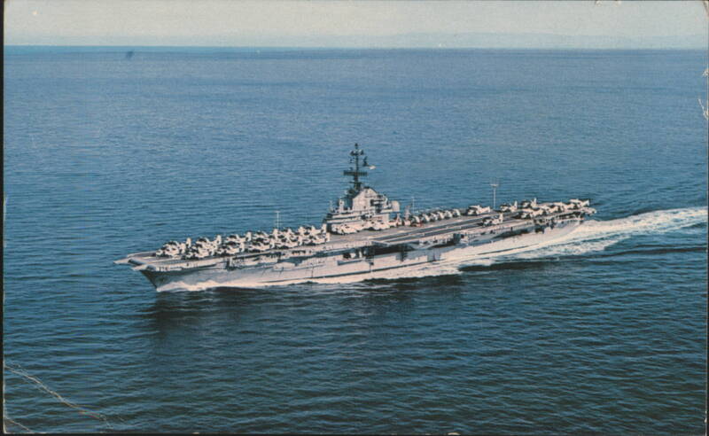 U.S.S. Ticonderoga (CVS-14) Anti-Submarine Aircraft Carrier