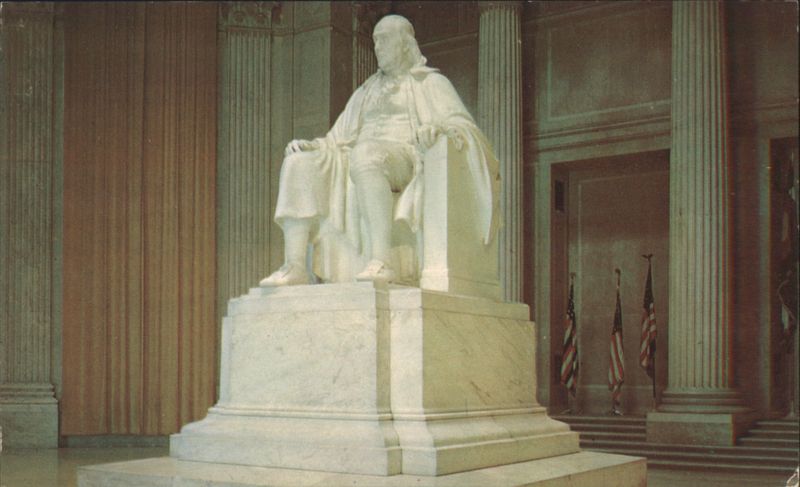 Benjamin Franklin Statue, Memorial Museum, Philadelphia Pennsylvania
