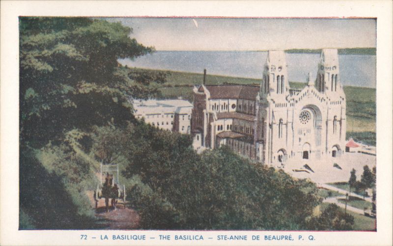 The Basilica, Ste-Anne de Beaupré, PQ Canada Quebec