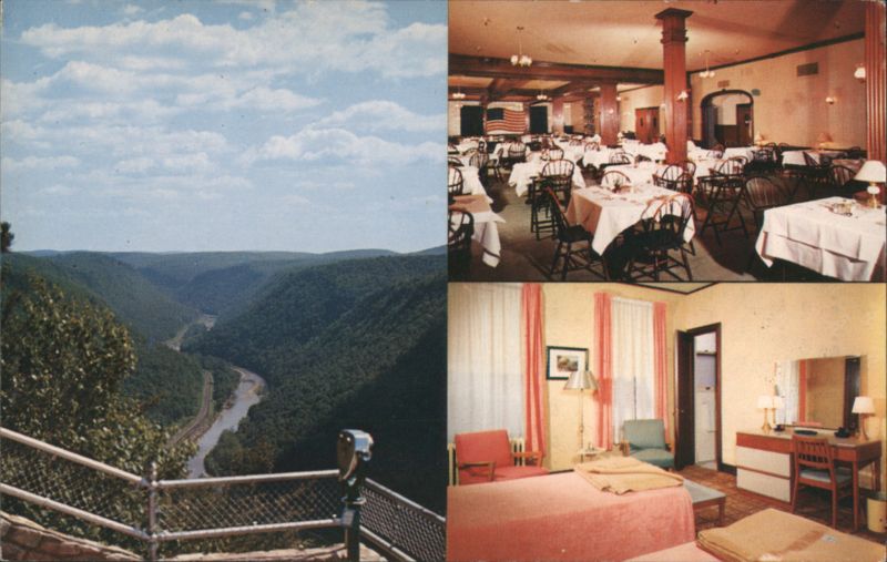 Penn-Wells Hotel, Wellsboro, PA Grand Canyon, Dining Room Pennsylvania