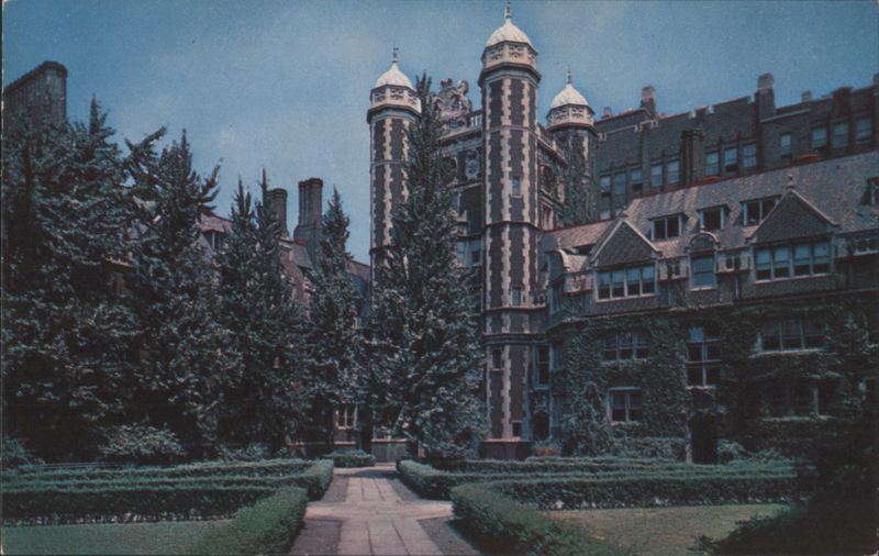 University of Pennsylvania Collegiate Gothic Building Philadelphia