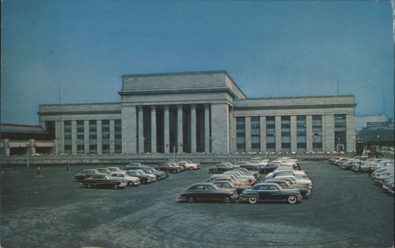 Pennsylvania Railroad Station, 30th & Market Streets Philadelphia