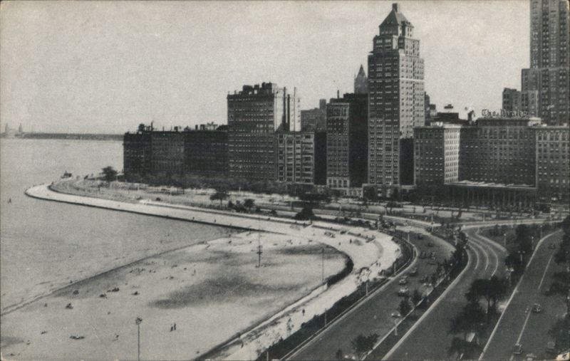 The Drake Hotel and Famous Boulevard Link, Chicago Illinois