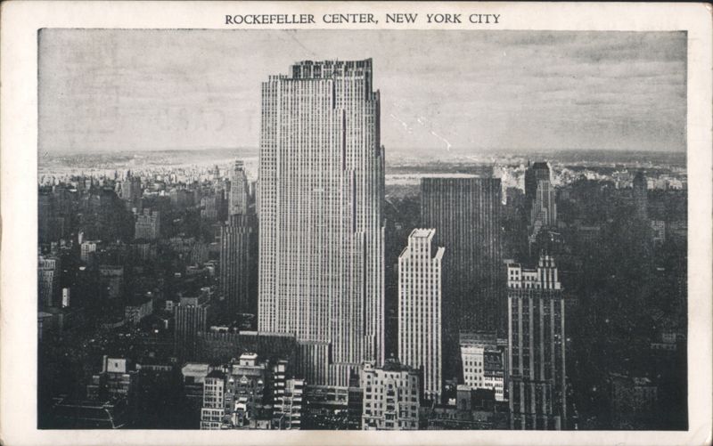 Rockefeller Center, 70-Story RCA Building, New York