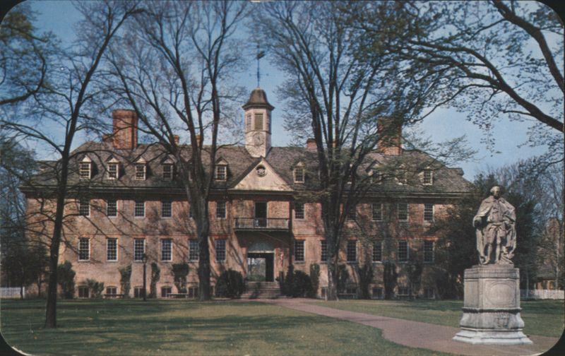 Wren Building, College of William & Mary, Williamsburg VA Virginia