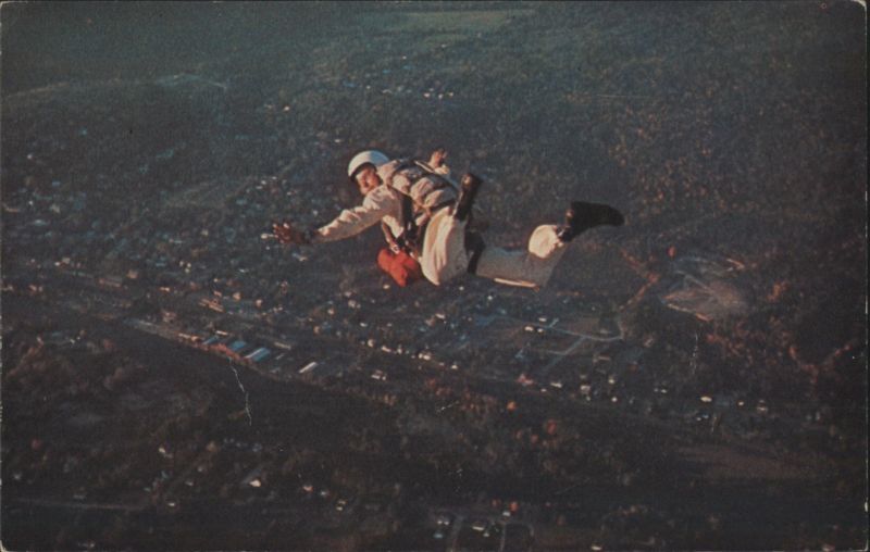 Sport Parachuting at Orange, Massachusetts on Mohawk Trail