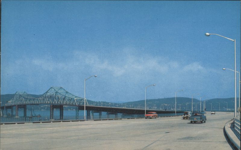 Tappan Zee Bridge Looking West, New York State Thruway Nyack