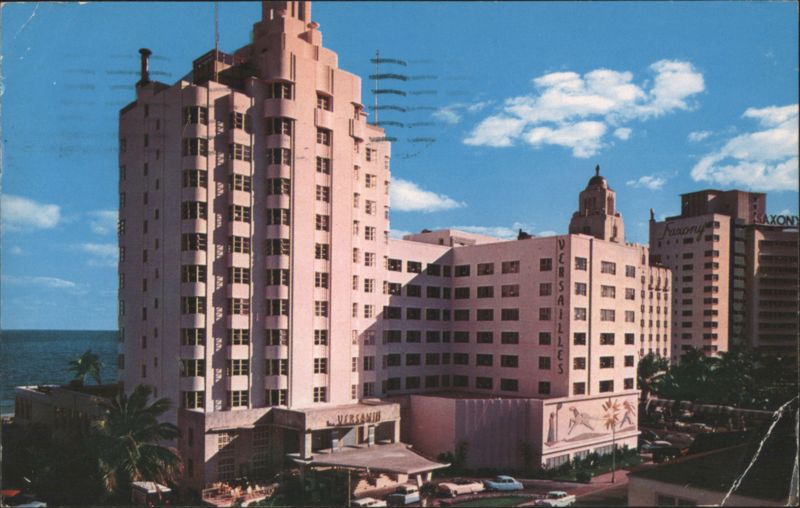 Versailles & Saxony Hotels, Oceanfront Miami Beach Florida