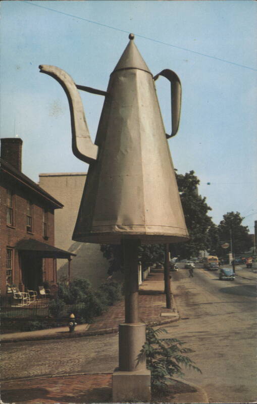 Old Coffee Pot Landmark, Winston-Salem, NC North Carolina