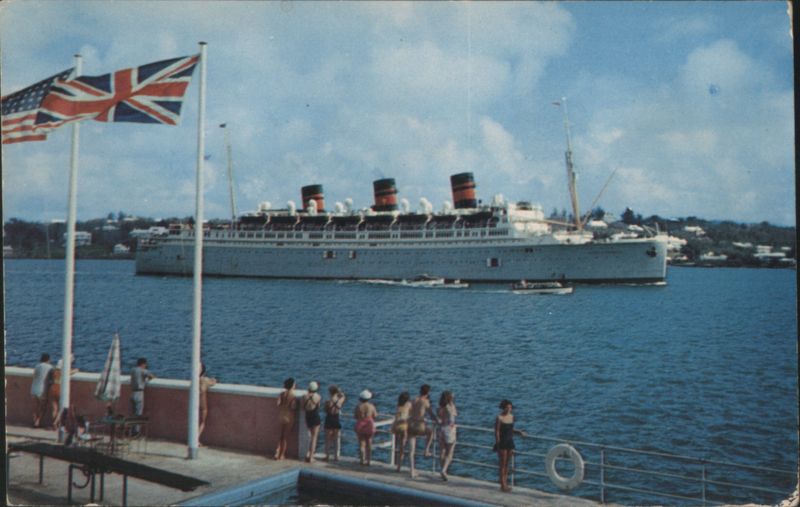 Q.T.E.V. Queen of Bermuda, Hamilton Harbour
