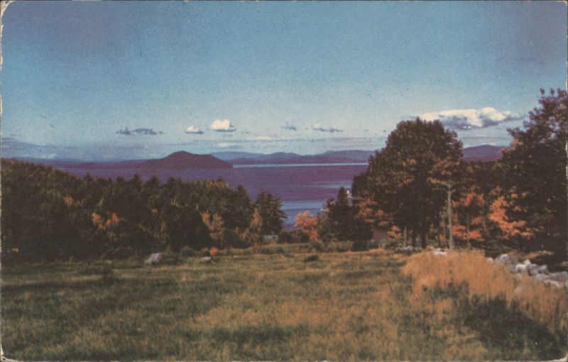Lake Winnipesaukee, Roberts' Cove, Rattlesnake Island, NH Melvin Village New Hampshire