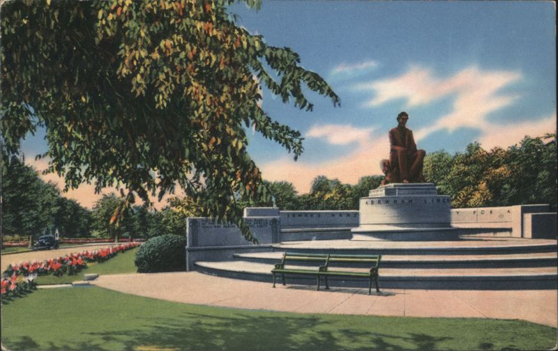 Abraham Lincoln Statue, Lincoln Park, Jersey City, NJ New Jersey