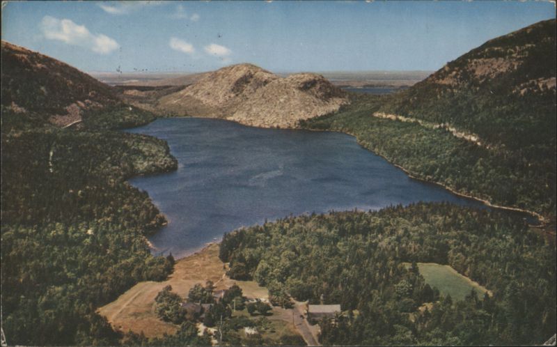 Jordan Pond and The Bubbles, Acadia National Park Maine