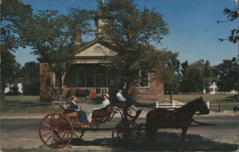 Courthouse of 1770, Williamsburg, Virginia