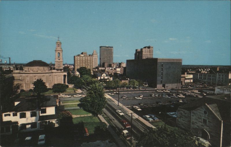 Winston-Salem Skyline View, First Baptist Church North Carolina