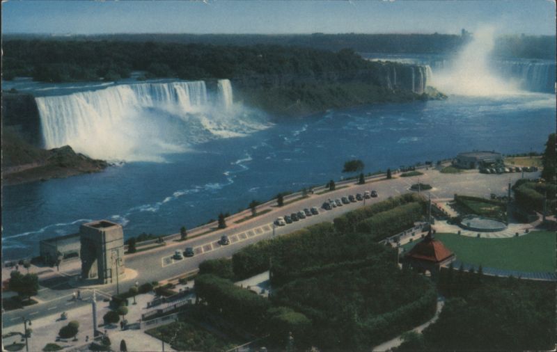 Niagara Falls Oakes Gardens Panorama, Canada ON Ontario