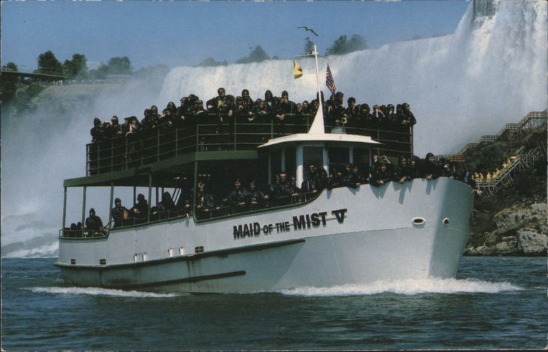 Maid of the Mist V Boat Tour at Niagara Falls Canada
