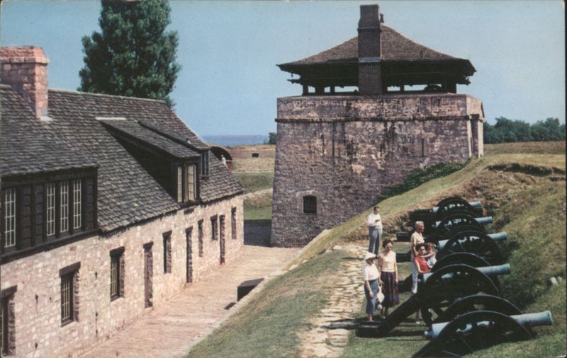 Dauphin Battery, Old Fort Niagara, South Redoubt, French Store-house Youngstown New York