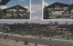 Bavarian Haus Motel - Frankenmuth, Michigan Postcard