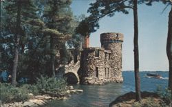 Boldt Castle Power House, Heart Island, 1000 Islands Postcard