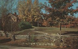 Abe Martin Lodge, Brown County State Park Postcard