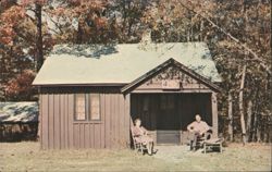 Guest Cottage for Tourist, Brown County State Park, Nashville, IN Postcard