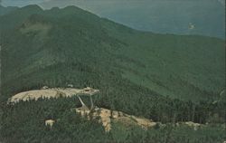 Mount Mitchell NC, Highest Peak East of Rockies, 6,684 Feet Postcard