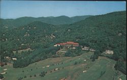 Air View Grove Park Inn & Motor Lodge, Golf Course Postcard
