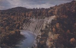 Wolf Creek, Letchworth State Park, Grand Canyon of the East Postcard