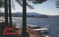 Lake Sunapee, NH - Blodgett Landing, Wild Surf Postcard