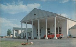 Colonial Motor Lodge, Denver, Pennsylvania Postcard