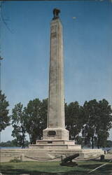 Perry Memorial Monument, Erie, PA, Battle of Lake Erie Postcard